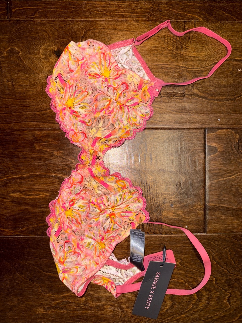 Savage X Fenty Sunday Lace underwire balconette bra